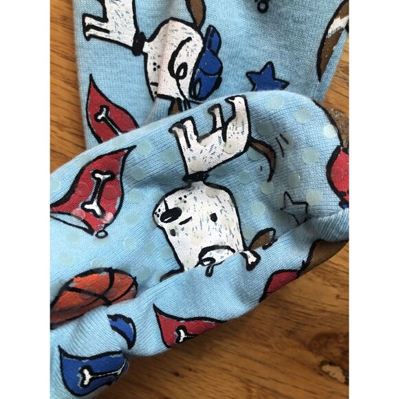 Footie Pajamas Sleeper & Bib Set 9-12M Sports & Dogs - Picture 5 of 5